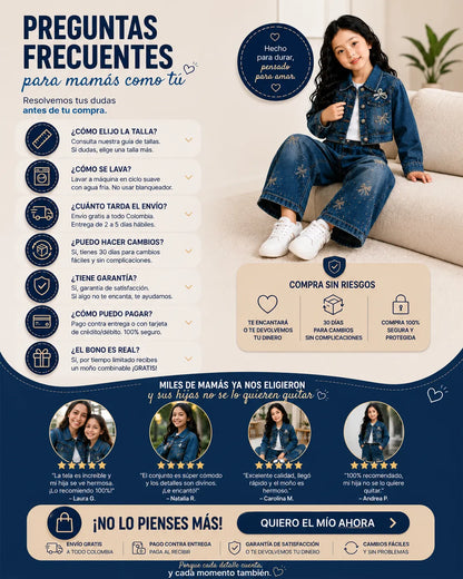 Chaleco Premium para Niña – Acolchado con Capucha