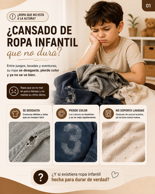 Conjunto de varón 3 piezas