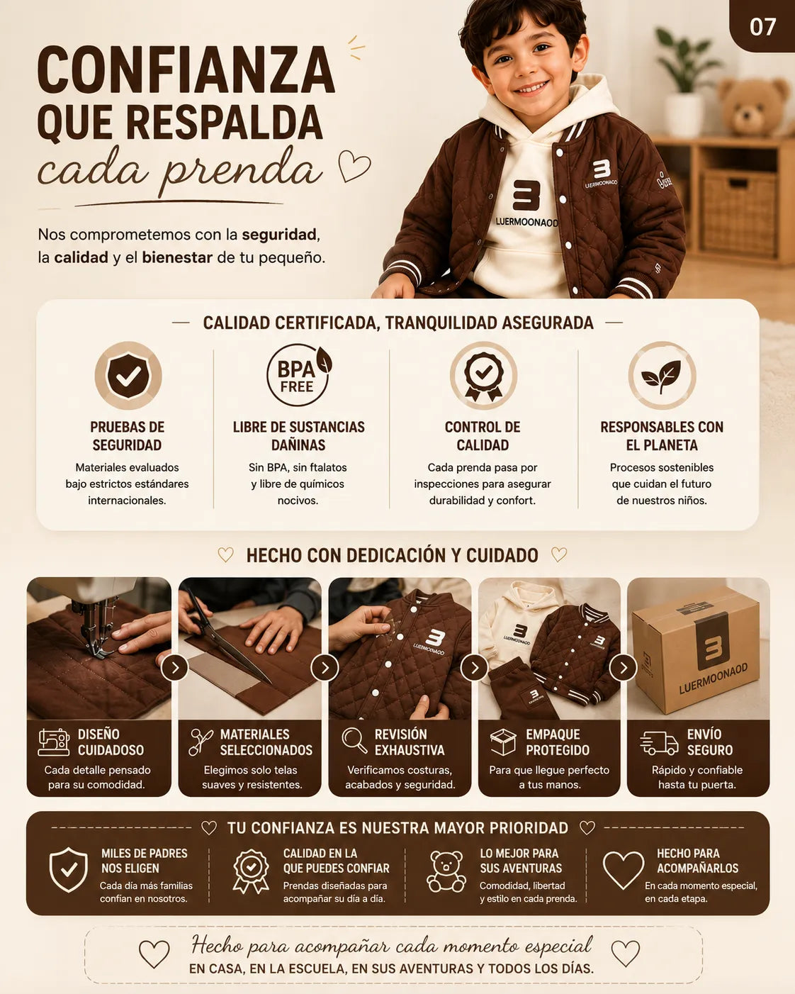 Conjunto de varón 3 piezas