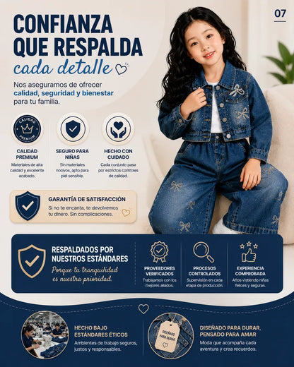 Chaleco Premium para Niña – Acolchado con Capucha